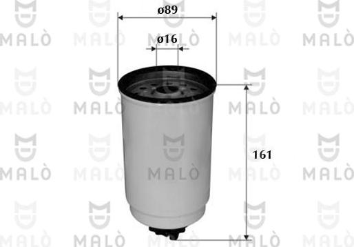 AKRON-MALÒ 1520060 - Паливний фільтр autozip.com.ua