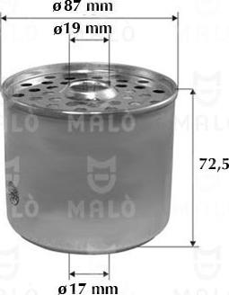 AKRON-MALÒ 1520001 - Паливний фільтр autozip.com.ua