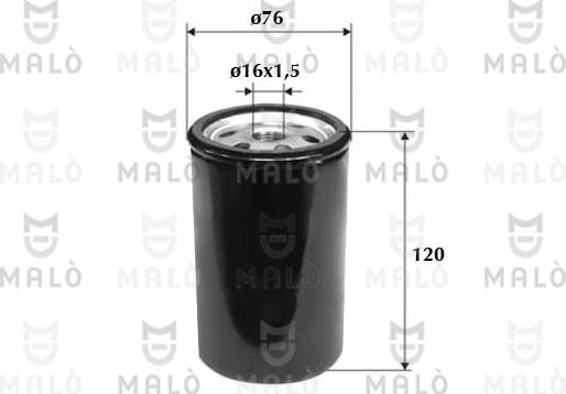 AKRON-MALÒ 1520081 - Паливний фільтр autozip.com.ua