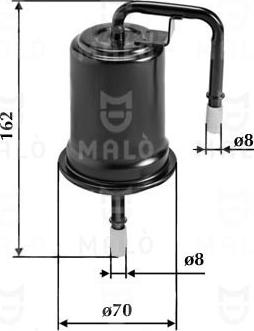 AKRON-MALÒ 1520191 - Паливний фільтр autozip.com.ua