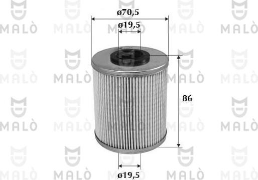 AKRON-MALÒ 1520130 - Паливний фільтр autozip.com.ua