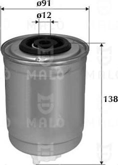 AKRON-MALÒ 1520128 - Паливний фільтр autozip.com.ua