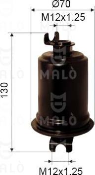 AKRON-MALÒ 1520232 - Паливний фільтр autozip.com.ua