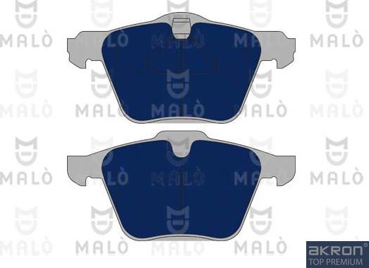AKRON-MALÒ 1050923 - Гальмівні колодки, дискові гальма autozip.com.ua