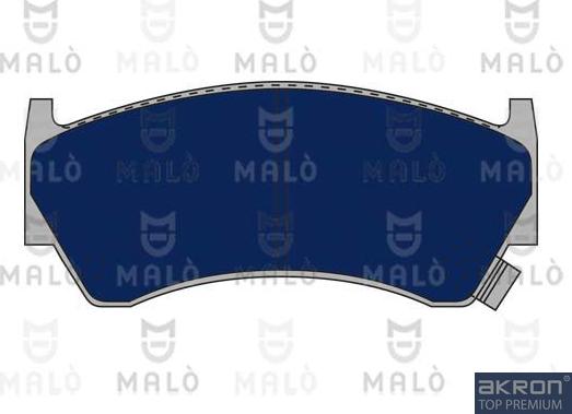 AKRON-MALÒ 1050495 - Гальмівні колодки, дискові гальма autozip.com.ua