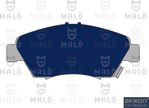 AKRON-MALÒ 1050545 - Гальмівні колодки, дискові гальма autozip.com.ua