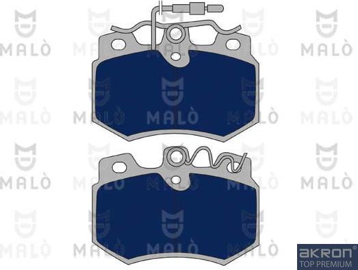AKRON-MALÒ 1050649 - Гальмівні колодки, дискові гальма autozip.com.ua
