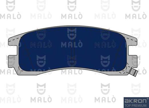 AKRON-MALÒ 1050642 - Гальмівні колодки, дискові гальма autozip.com.ua