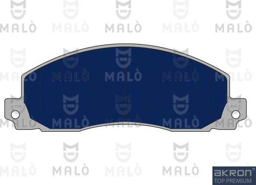 AKRON-MALÒ 1050665 - Гальмівні колодки, дискові гальма autozip.com.ua