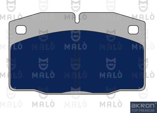 AKRON-MALÒ 1050636 - Гальмівні колодки, дискові гальма autozip.com.ua