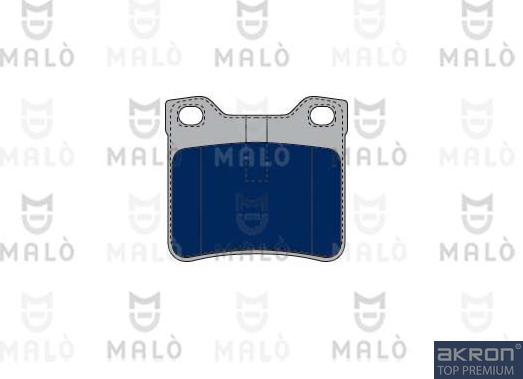 AKRON-MALÒ 1050045 - Гальмівні колодки, дискові гальма autozip.com.ua