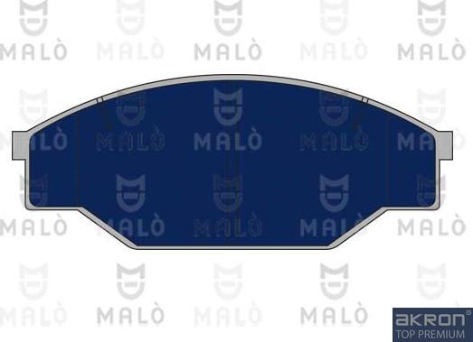 AKRON-MALÒ 1050856 - Гальмівні колодки, дискові гальма autozip.com.ua