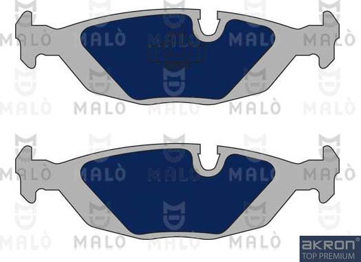 AKRON-MALÒ 1050853 - Гальмівні колодки, дискові гальма autozip.com.ua