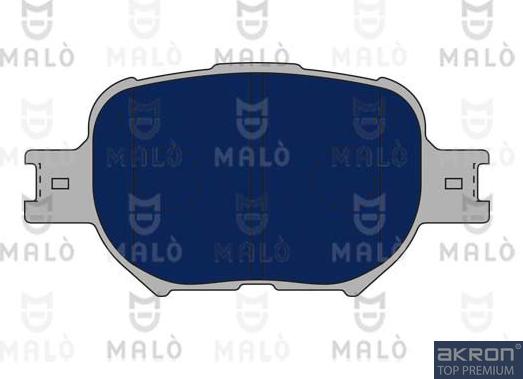 AKRON-MALÒ 1050749 - Гальмівні колодки, дискові гальма autozip.com.ua
