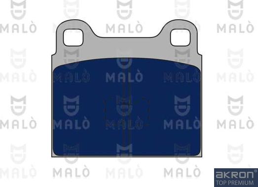 AKRON-MALÒ 1050753 - Гальмівні колодки, дискові гальма autozip.com.ua