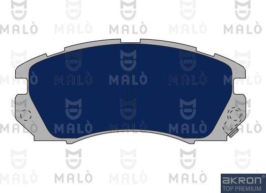 AKRON-MALÒ 1050705 - Гальмівні колодки, дискові гальма autozip.com.ua