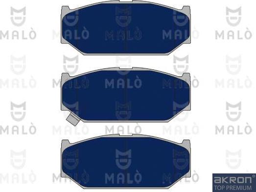 AKRON-MALÒ 1051058 - Гальмівні колодки, дискові гальма autozip.com.ua