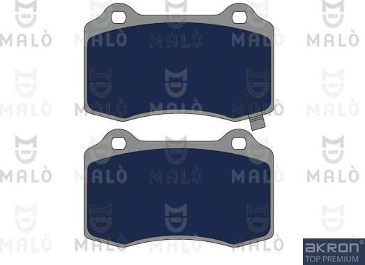 AKRON-MALÒ 1051191 - Гальмівні колодки, дискові гальма autozip.com.ua