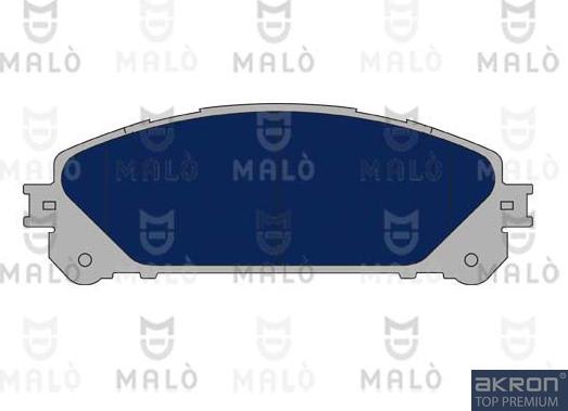 AKRON-MALÒ 1051115 - Гальмівні колодки, дискові гальма autozip.com.ua