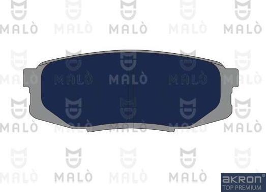 AKRON-MALÒ 1051179 - Гальмівні колодки, дискові гальма autozip.com.ua