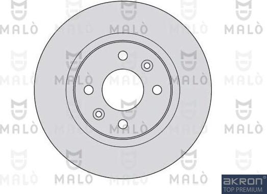 AKRON-MALÒ 1110052 - Гальмівний диск autozip.com.ua