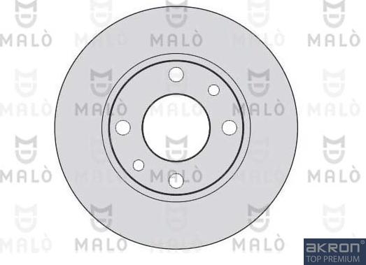 AKRON-MALÒ 1110004 - Гальмівний диск autozip.com.ua