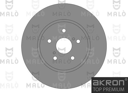 AKRON-MALÒ 1110828 - Гальмівний диск autozip.com.ua