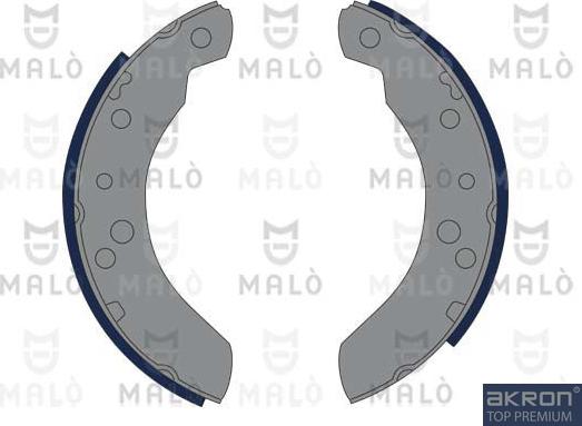 AKRON-MALÒ 1390095 - Комплект гальм, барабанний механізм autozip.com.ua