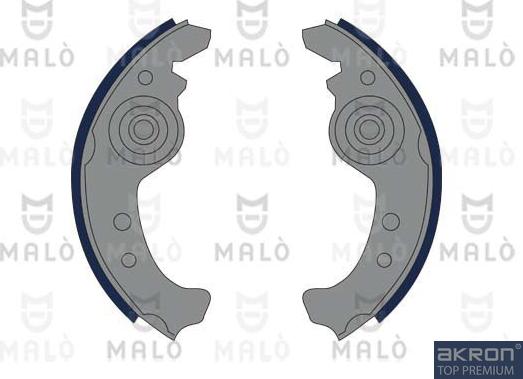 AKRON-MALÒ 1390058 - Комплект гальм, барабанний механізм autozip.com.ua