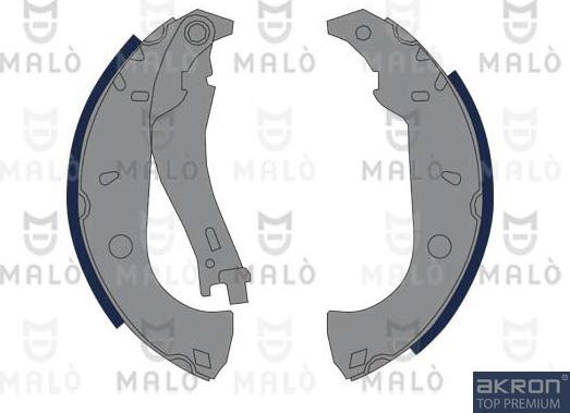 AKRON-MALÒ 1390064 - Комплект гальм, барабанний механізм autozip.com.ua