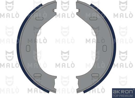 AKRON-MALÒ 1390009 - Комплект гальм, ручник, парковка autozip.com.ua