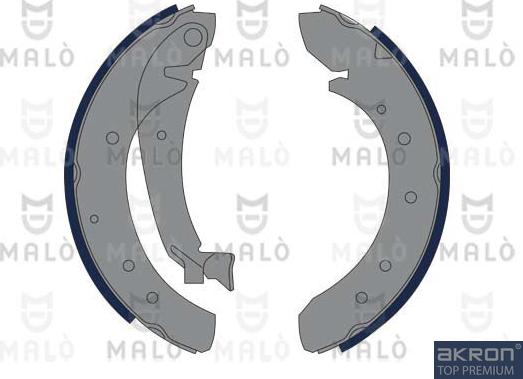 AKRON-MALÒ 1390004 - Комплект гальм, барабанний механізм autozip.com.ua