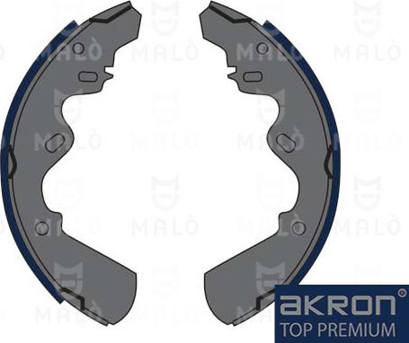 AKRON-MALÒ 1390005 - Комплект гальм, барабанний механізм autozip.com.ua