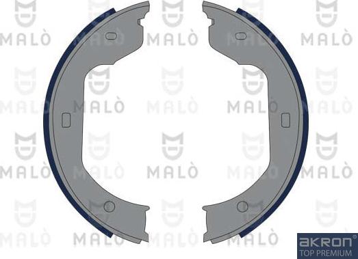 AKRON-MALÒ 1390016 - Комплект гальм, ручник, парковка autozip.com.ua