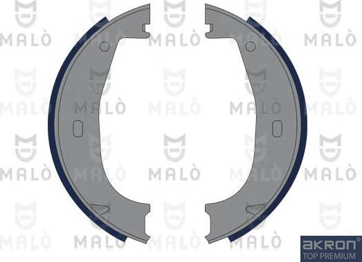 AKRON-MALÒ 1390013 - Комплект гальм, ручник, парковка autozip.com.ua