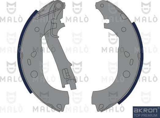 AKRON-MALÒ 1390028 - Комплект гальм, барабанний механізм autozip.com.ua