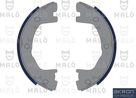 AKRON-MALÒ 1390075 - Комплект гальм, ручник, парковка autozip.com.ua