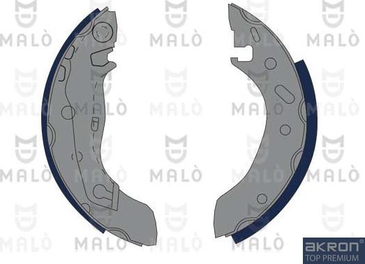 AKRON-MALÒ 1390109 - Комплект гальм, барабанний механізм autozip.com.ua