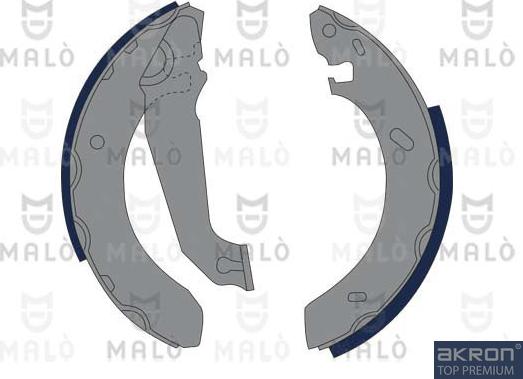 AKRON-MALÒ 1390100 - Комплект гальм, барабанний механізм autozip.com.ua