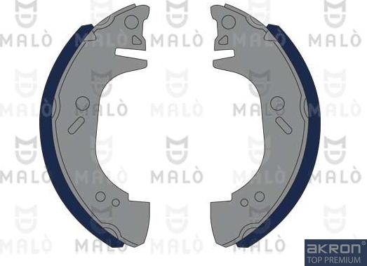 AKRON-MALÒ 1390103 - Комплект гальм, барабанний механізм autozip.com.ua