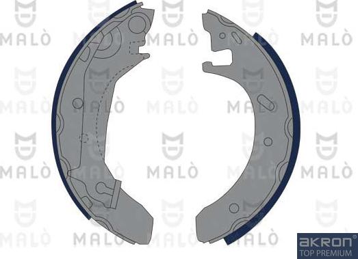 AKRON-MALÒ 1390107 - Комплект гальм, барабанний механізм autozip.com.ua