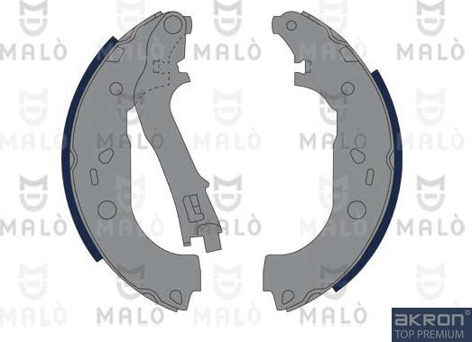 AKRON-MALÒ 1390119 - Комплект гальм, барабанний механізм autozip.com.ua