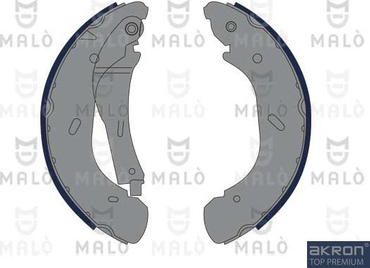 AKRON-MALÒ 1390115 - Комплект гальм, барабанний механізм autozip.com.ua