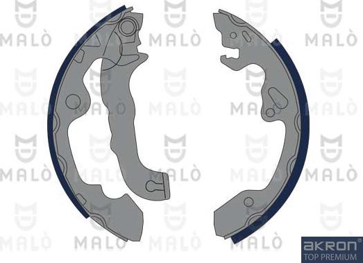 AKRON-MALÒ 1390111 - Комплект гальм, барабанний механізм autozip.com.ua