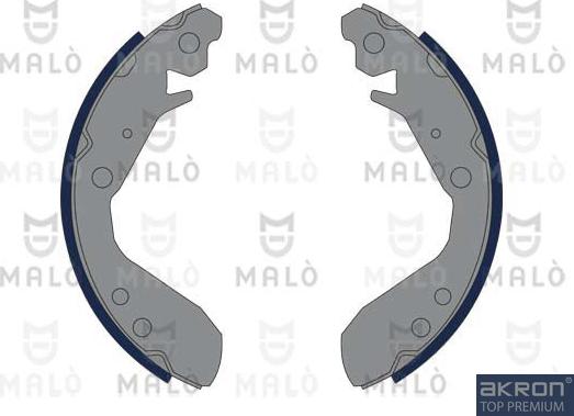 AKRON-MALÒ 1390128 - Комплект гальм, барабанний механізм autozip.com.ua
