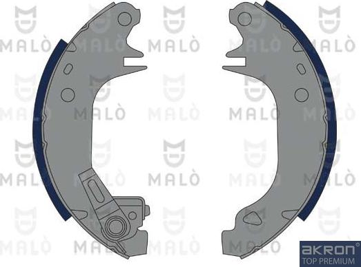 AKRON-MALÒ 1390362 - Комплект гальм, барабанний механізм autozip.com.ua