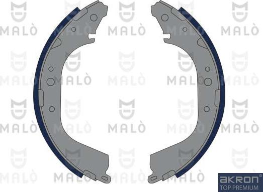 AKRON-MALÒ 1390370 - Комплект гальм, барабанний механізм autozip.com.ua