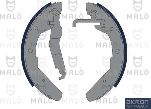 AKRON-MALÒ 1390298 - Комплект гальм, барабанний механізм autozip.com.ua