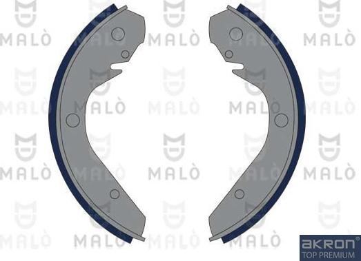 AKRON-MALÒ 1390293 - Комплект гальм, барабанний механізм autozip.com.ua