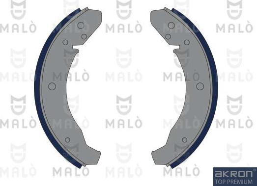 AKRON-MALÒ 1390292 - Комплект гальм, барабанний механізм autozip.com.ua